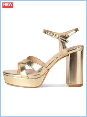 Block Chunky High Heel Open Toe Ankle Strap Sandals